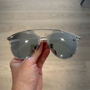 Christian Dior REFLECTED - Palladium White/Gray Sunglasses